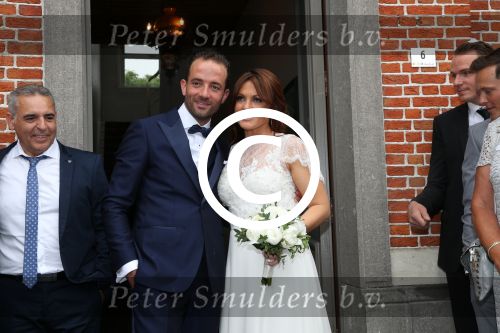 Herenthout, 16 Juni 2016
Belle Perez en haar kersverse echtgenoot Wout v d Horst
Foto Peter Smulders BV