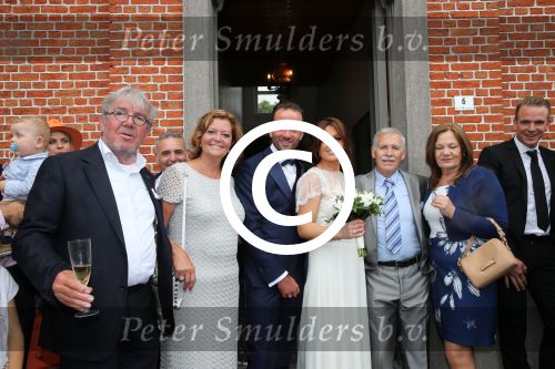 Herenthout, 16 Juni 2016
Belle Perez en haar kersverse echtgenoot Wout v d Horst
Foto Peter Smulders BV