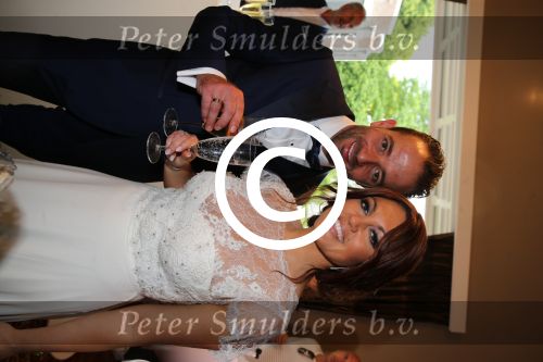 Herenthout, 16 Juni 2016
Belle Perez en haar kersverse echtgenoot Wout v d Horst
Foto Peter Smulders BV
