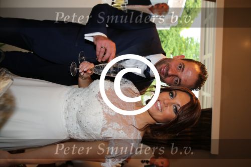 Herenthout, 16 Juni 2016
Belle Perez en haar kersverse echtgenoot Wout v d Horst
Foto Peter Smulders BV