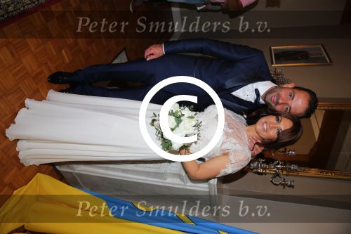 Herenthout, 16 Juni 2016
Belle Perez en haar kersverse echtgenoot Wout v d Horst
Foto Peter Smulders BV