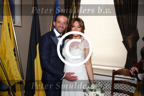 Herenthout, 16 Juni 2016
Belle Perez en haar kersverse echtgenoot Wout v d Horst
Foto Peter Smulders BV