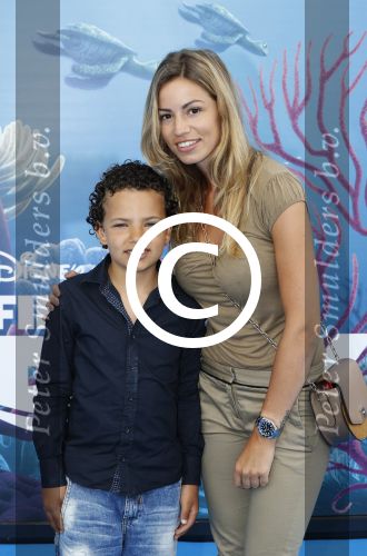 Amsterdam 22 juni 2016 
Premiere finding Dory in theater Amsterdam.
Christie Bokma met haar zoon