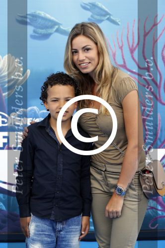 Amsterdam 22 juni 2016 
Premiere finding Dory in theater Amsterdam.
Christie Bokma met haar zoon