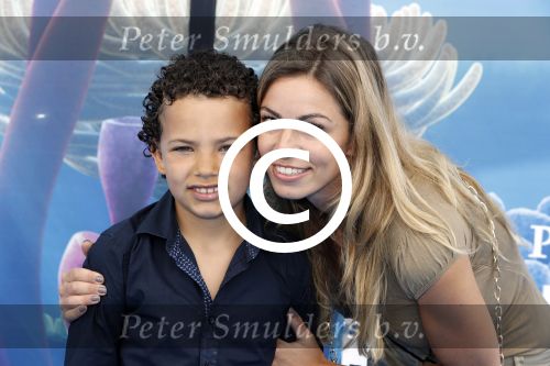 Amsterdam 22 juni 2016 
Premiere finding Dory in theater Amsterdam.
Christie Bokma met haar zoon