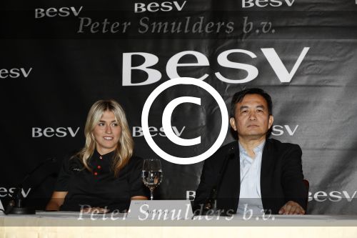 Amsterdam 14 juni 2016
Presentatie electrische fiets van het merk BESV met Estavana Polman. CEO Andy Su is ook aanwezig bij de presentatie in het Amstel Hotel.