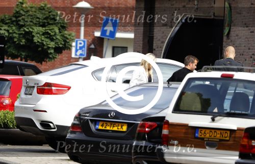 Amsterdam 14 juni 2016
Rafael v d Vaart en Estavana Polman met vader Ramon bij spa zuiver