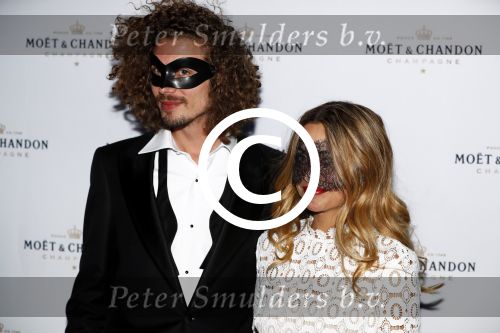 Amsterdam 10 juni 2016
Feestje Moet Chandon. Georgina Verbaan met haar nieuwe vriend Bram v Leeuwn.
