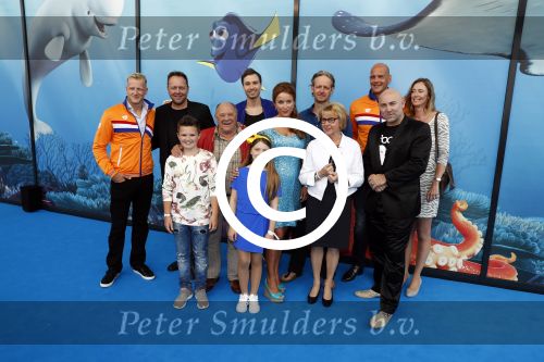 Amsterdam 22 juni 2016 
Premiere finding Dory in theater Amsterdam.  Nederlandse stemmencast