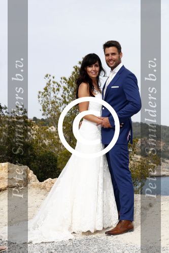 Ibiza 26 juni 2016
Nick en Kirsten Schilder trouwen op het strand van ses Boques ( es cubells) op ibiza.