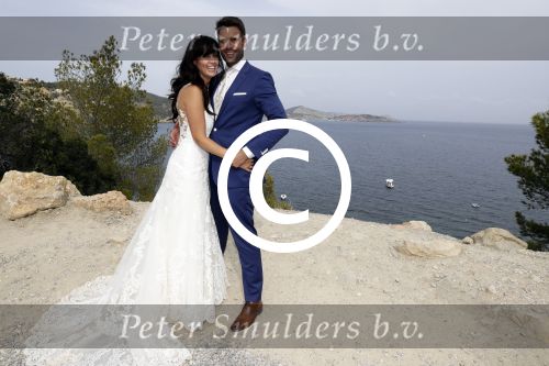 Ibiza 26 juni 2016
Nick en Kirsten Schilder trouwen op het strand van ses Boques ( es cubells) op ibiza.
