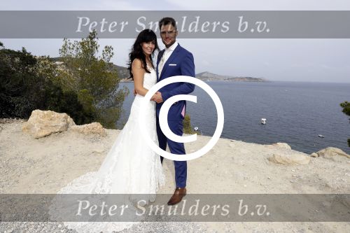 Ibiza 26 juni 2016
Nick en Kirsten Schilder trouwen op het strand van ses Boques ( es cubells) op ibiza.