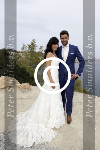 Ibiza 26 juni 2016
Nick en Kirsten Schilder trouwen op het strand van ses Boques ( es cubells) op ibiza.