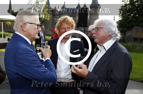 Haarzuilens 22 juni 2016
Haringparty op kasteel Haarzuilens. Pieter v Vollenhoven met Ben Wolterink en zijn vader