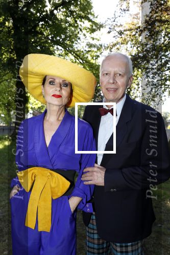 Haarzuilens 20 juni 2018
Haringparty op kasteel de Haar. Ans Markus met partner Wybe Tuinman