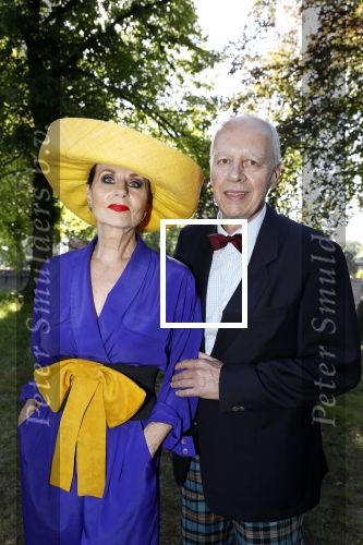 Haarzuilens 20 juni 2018
Haringparty op kasteel de Haar. Ans Markus met partner Wybe Tuinman