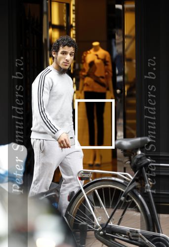 Amsterdam 12 juni 2018
Feyenoord voetballer Ayoub op de pc hooftstraat.