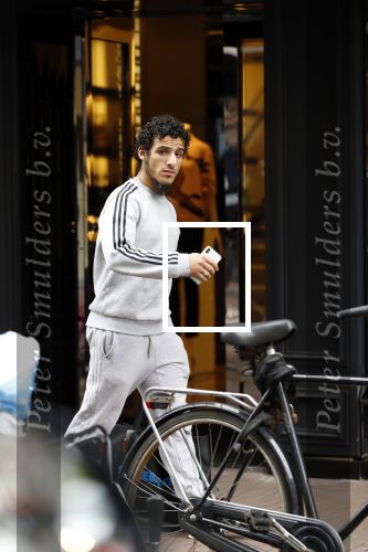 Amsterdam 12 juni 2018
Feyenoord voetballer Ayoub op de pc hooftstraat.