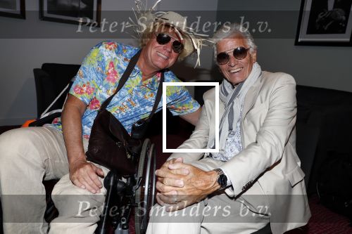 Rotterdam 18 juni 2018
Society lunch op vliegveld Rotterdam. Guus Marinus en Ben Cramer