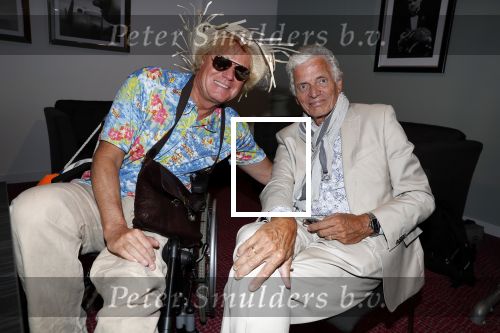 Rotterdam 18 juni 2018
Society lunch op vliegveld Rotterdam. Guus Marinus en Ben Cramer