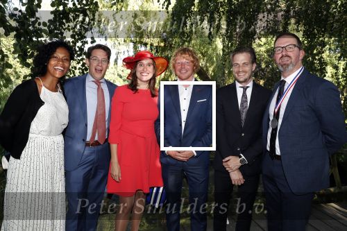 Haarzuilens 20 juni 2018
Haringparty op kasteel de Haar. Ben Woldring met winnaars