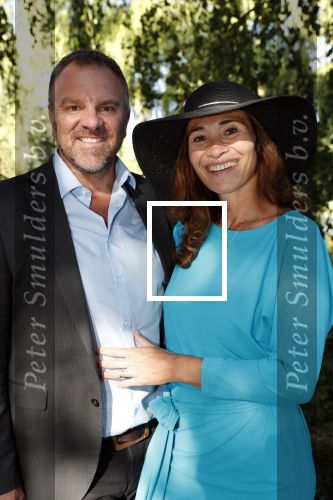 Haarzuilens 20 juni 2018
Haringparty op kasteel de Haar. Bibian Mentel met man
