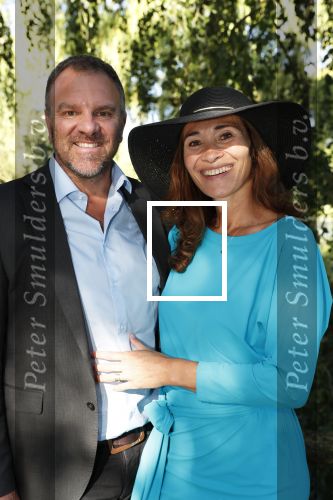 Haarzuilens 20 juni 2018
Haringparty op kasteel de Haar. Bibian Mentel met man