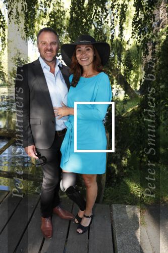 Haarzuilens 20 juni 2018
Haringparty op kasteel de Haar. Bibian Mentel met man