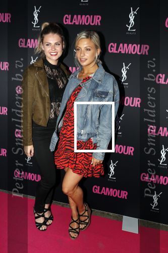 Amsterdam 11 juni 2018
Feestje van Glamour in Paradiso. Britt Scholte met een vriendin