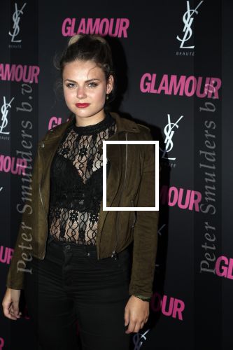 Amsterdam 11 juni 2018
Feestje van Glamour in Paradiso. Britt Scholte met een vriendin