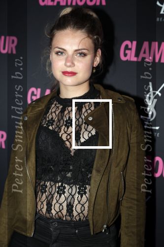 Amsterdam 11 juni 2018
Feestje van Glamour in Paradiso. Britt Scholte met een vriendin