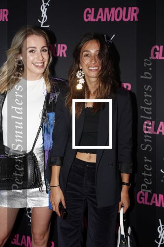 Amsterdam 11 juni 2018
Feestje van Glamour in Paradiso. Demi Wilkes met een vriendin