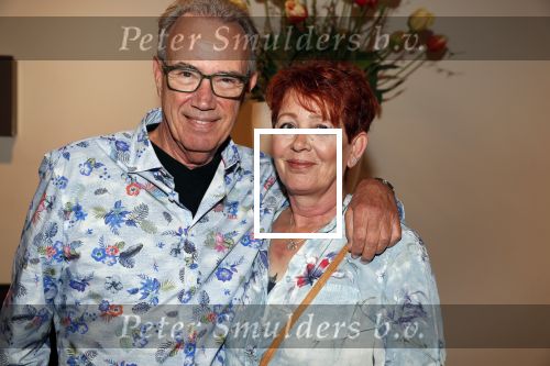 Rotterdam 18 juni 2018
Society lunch op vliegveld Rotterdam. Edvard Niessing met vriendin