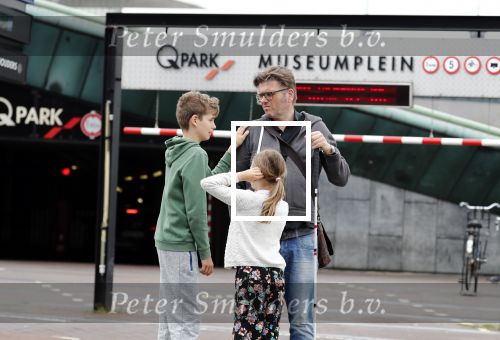 Amsterdam 15 juni 2018
Edward Stelder met zijn kinderen .