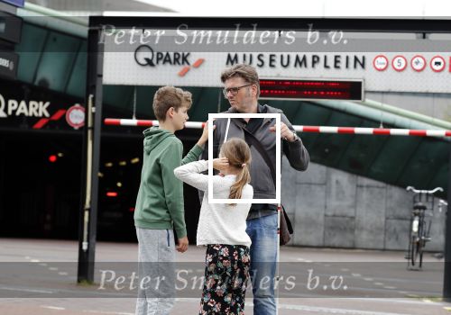 Amsterdam 15 juni 2018
Edward Stelder met zijn kinderen .