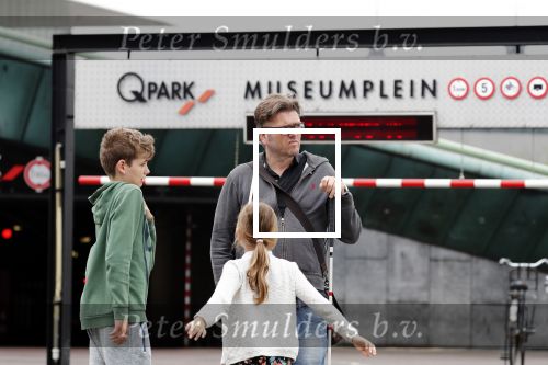 Amsterdam 15 juni 2018
Edward Stelder met zijn kinderen .