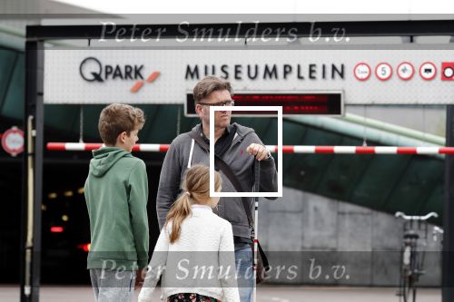 Amsterdam 15 juni 2018
Edward Stelder met zijn kinderen .
