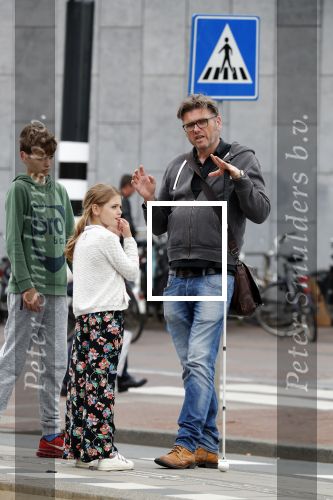 Amsterdam 15 juni 2018
Edward Stelder met zijn kinderen .