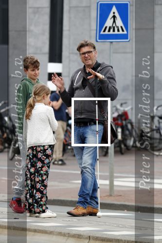 Amsterdam 15 juni 2018
Edward Stelder met zijn kinderen .