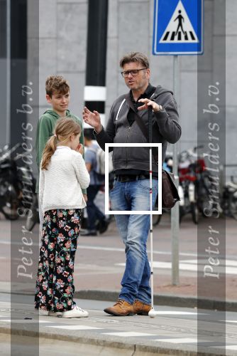 Amsterdam 15 juni 2018
Edward Stelder met zijn kinderen .