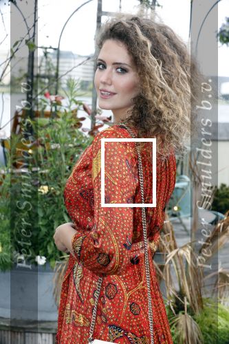 Amsterdam 21 juni 2018
Emma Deckers bij presentatie Moise Trustfull.
