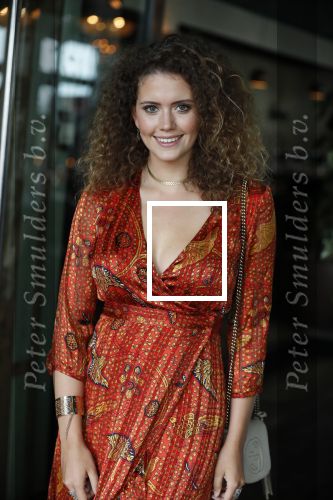 Amsterdam 21 juni 2018
Emma Deckers bij presentatie Moise Trustfull.