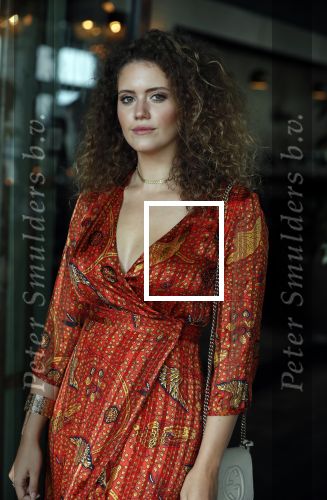 Amsterdam 21 juni 2018
Emma Deckers bij presentatie Moise Trustfull.