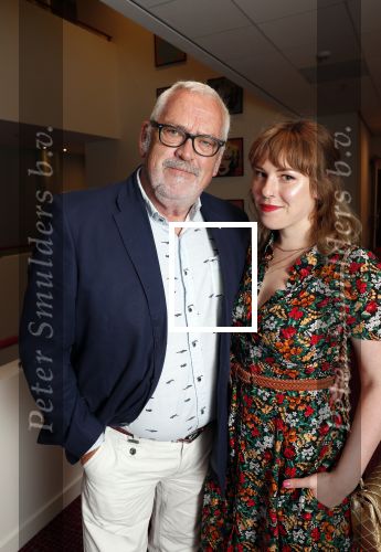 Rotterdam 18 juni 2018
Society lunch op vliegveld Rotterdam. Ernst Daniel Smit met dochter Coosje