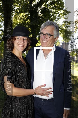 Haarzuilens 20 juni 2018
Haringparty op kasteel de Haar. Evelien de Bruijn met man