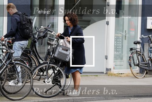 Amsterdam 19 juni 2018
Femke Halsema op haar fiets.