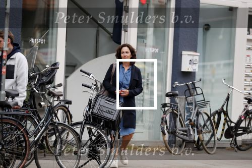 Amsterdam 19 juni 2018
Femke Halsema op haar fiets.