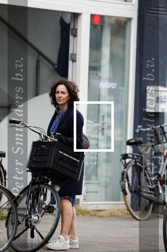Amsterdam 19 juni 2018
Femke Halsema op haar fiets.