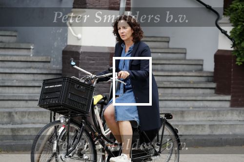Amsterdam 19 juni 2018
Femke Halsema op haar fiets.