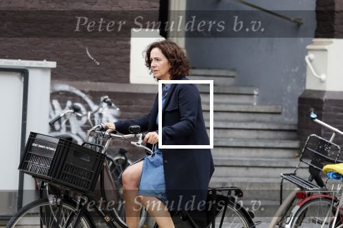 Amsterdam 19 juni 2018
Femke Halsema op haar fiets.